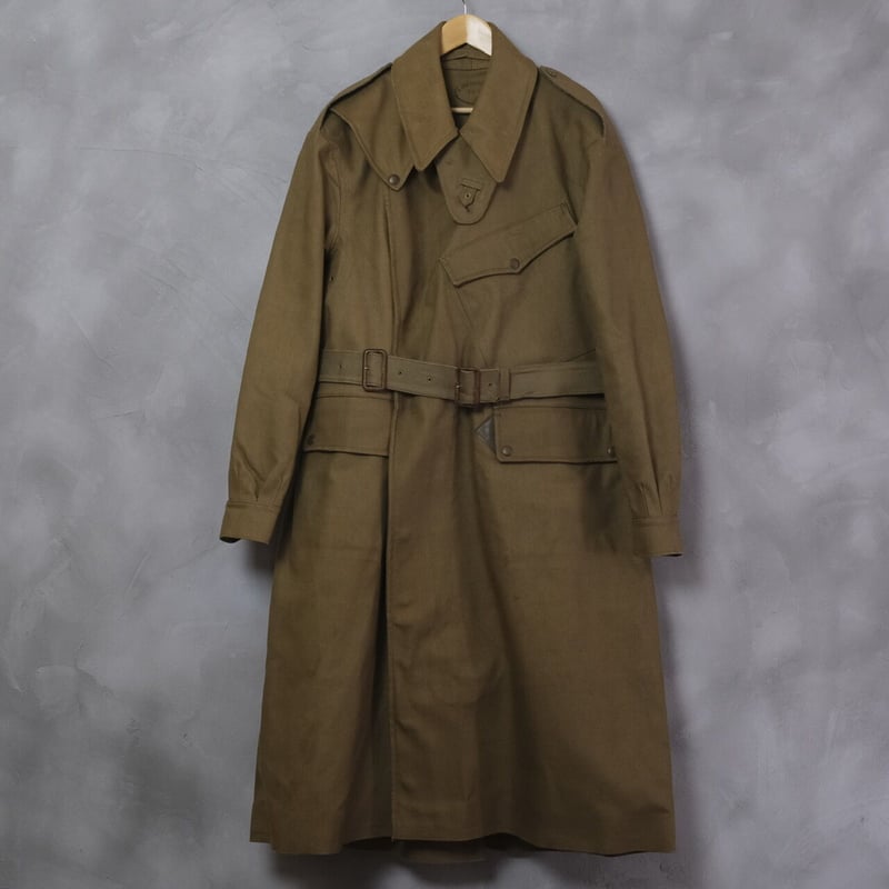 40s British Army Dispatch Mortorcycle Coat Dead