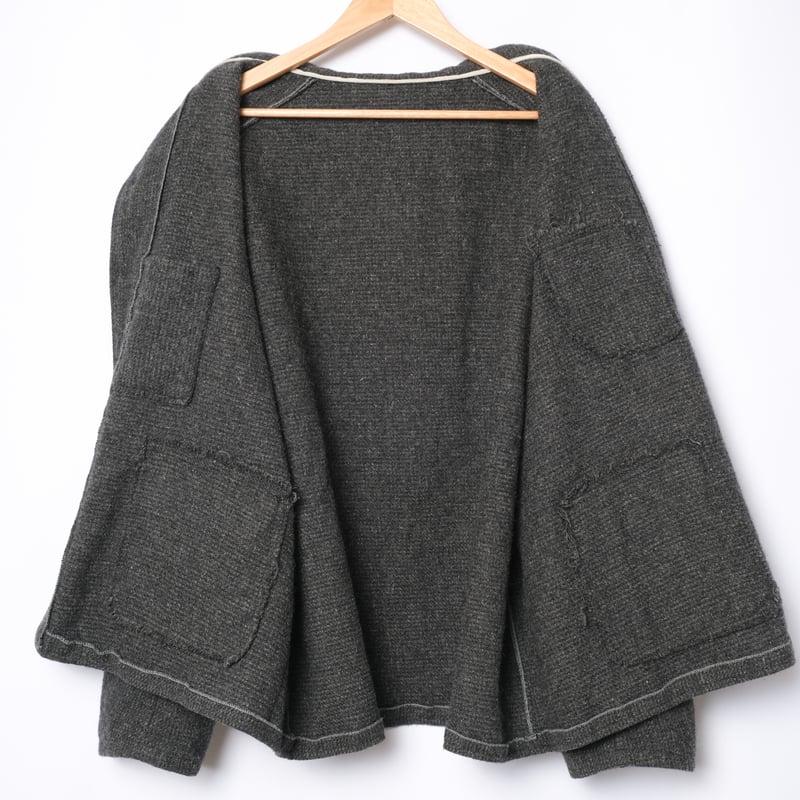 50-60s France Vintage Wool Farmers Work Jacket