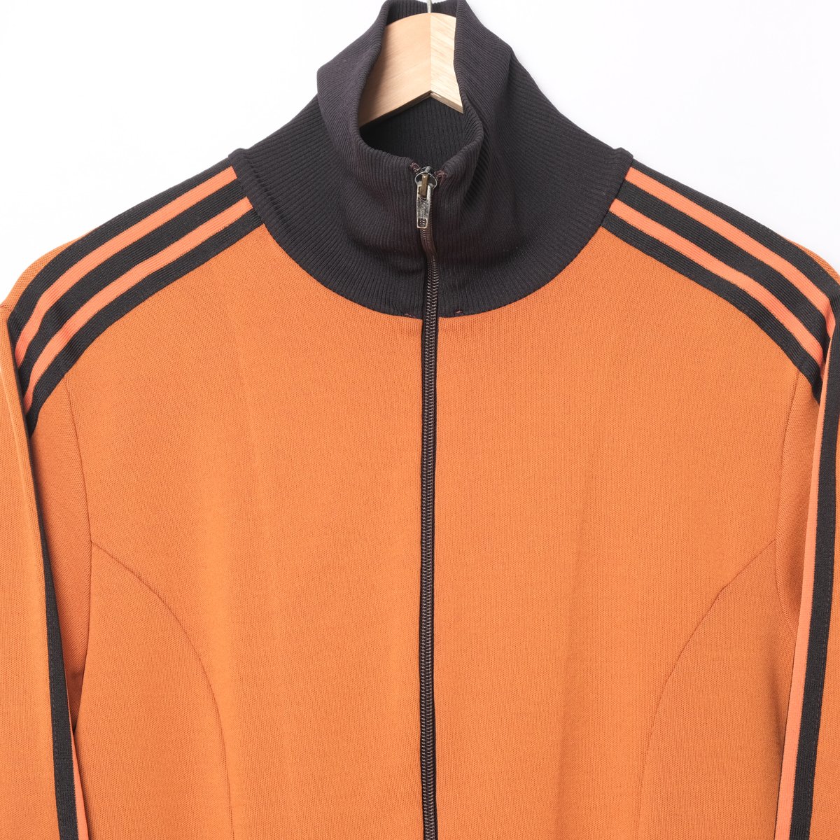 70s Vintage adidas Track Jacket Orange × Black