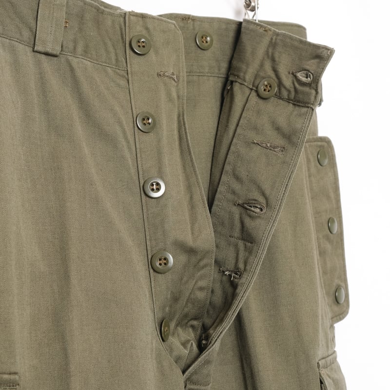 French Army M47 Parachute HBT Trousers Size 21