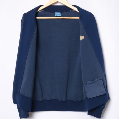 60s Vintage adidas Track Jacket Early World Mark Navy (Made in France)