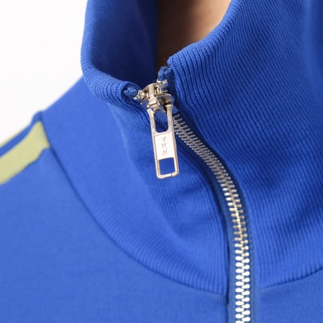 60s Vintage adidas Ventex Track Jacket Late World Mark Blue × Yellow (Made in France)
