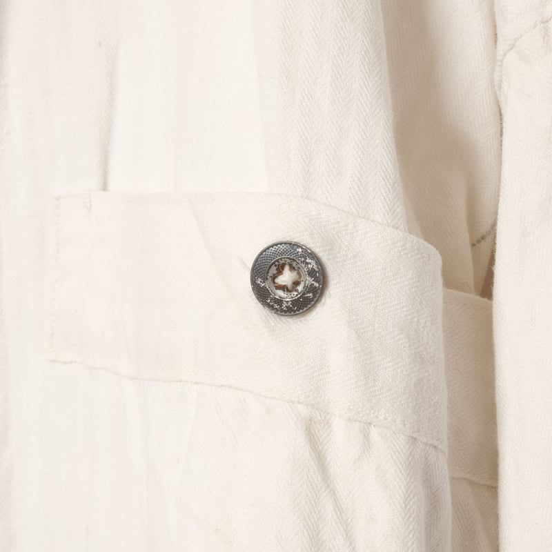 30s French Army Cotton HBT Bourgeron Jacket |