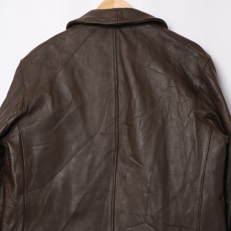 50-60s French Vintage Leather Jacket (Corbusier