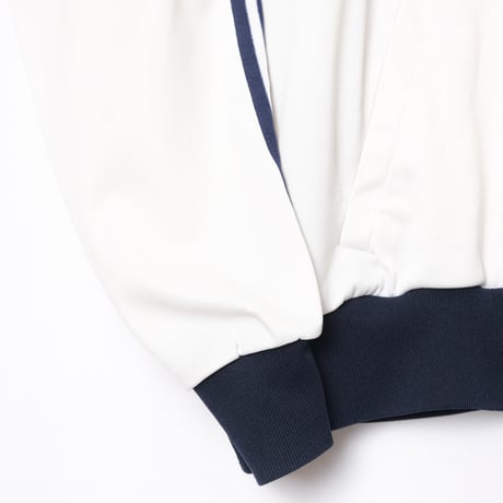 70-80s Vintage adidas Ventex Track Jacket Model  First White×Navy (Made in France)