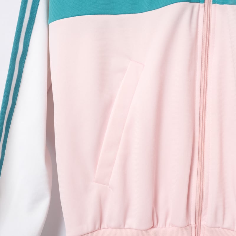 70-80s Vintage adidas Track Jacket Pink × Turqu