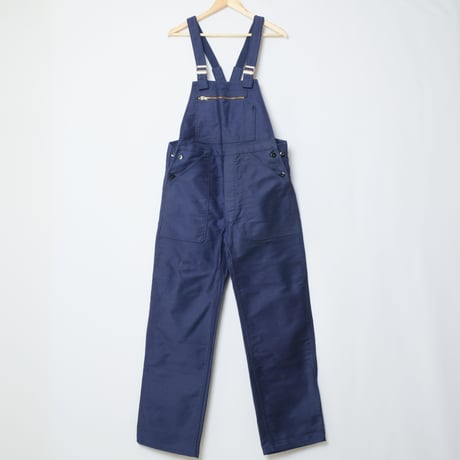40-50s French Vintage Le MontSt Michel Moleskin Overalls Dead Stock