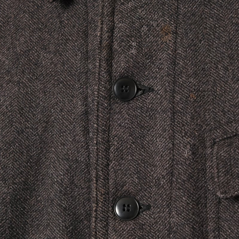 40-50s France Vintage Pascal HBT Wool Farmers W