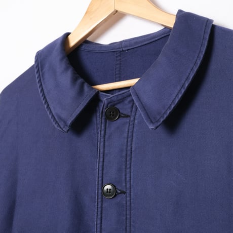 50s France Vintage Adolphe Lafont  Blue Moleskin Jacket
