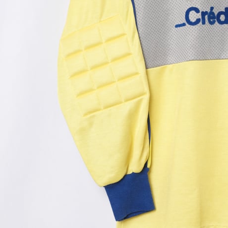 80s Vintage adidas Ventex Gole Keeper Game Shirt Crédit Mutuel (Made in France)