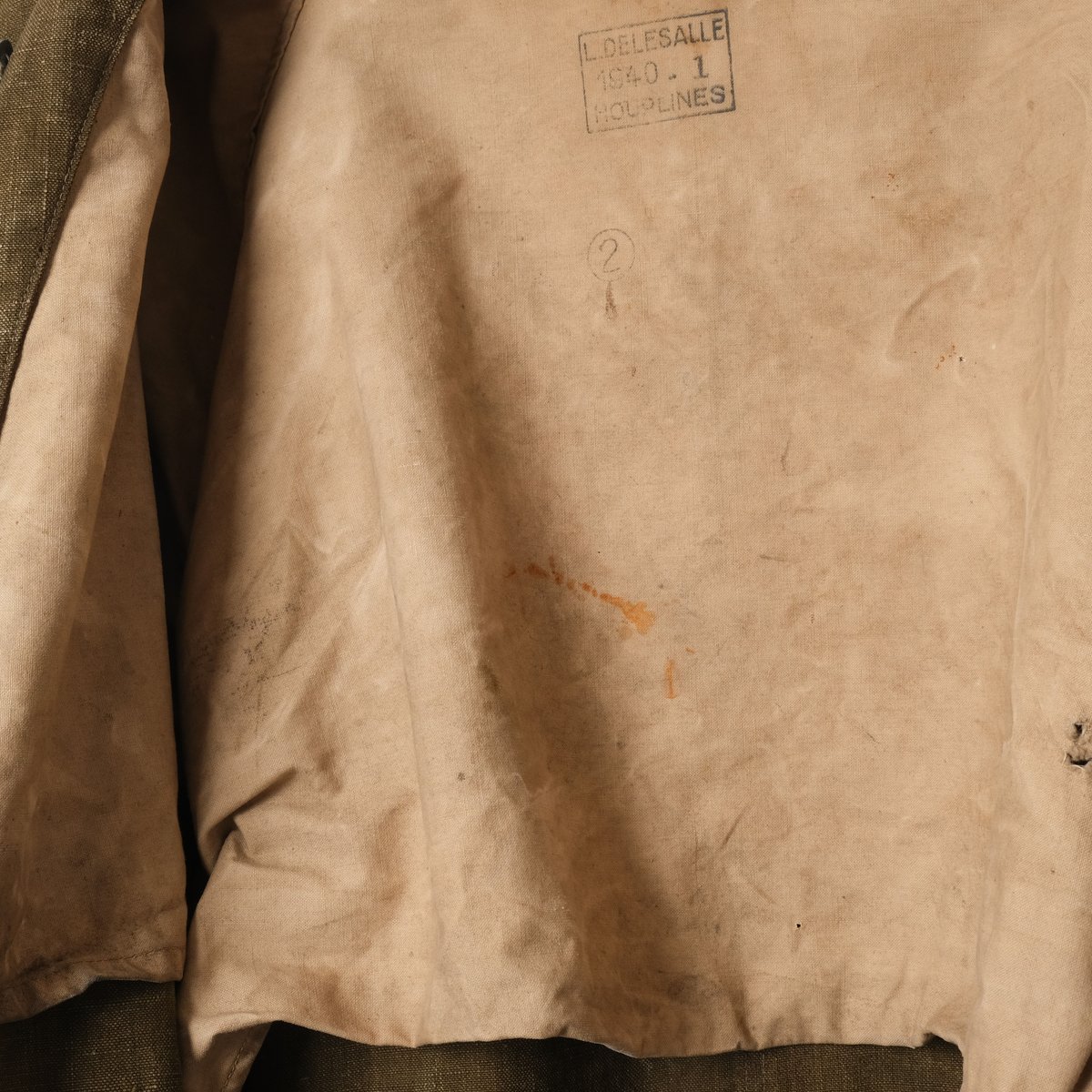 French Army M35 Motorcycle Coat Linen Size 2