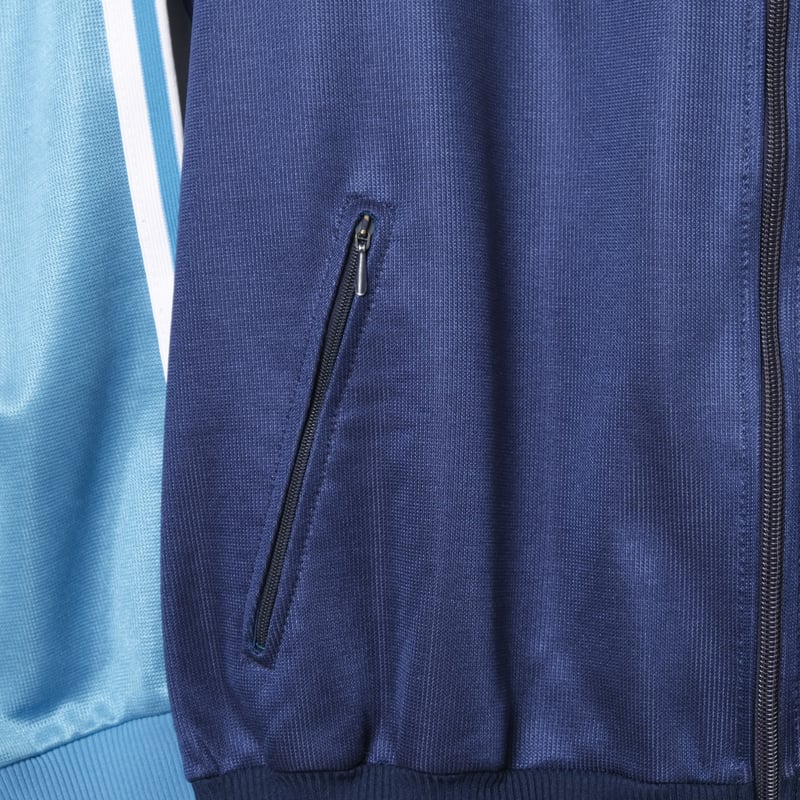 80s Vintage adidas Track Jacket Navy × Light Bl