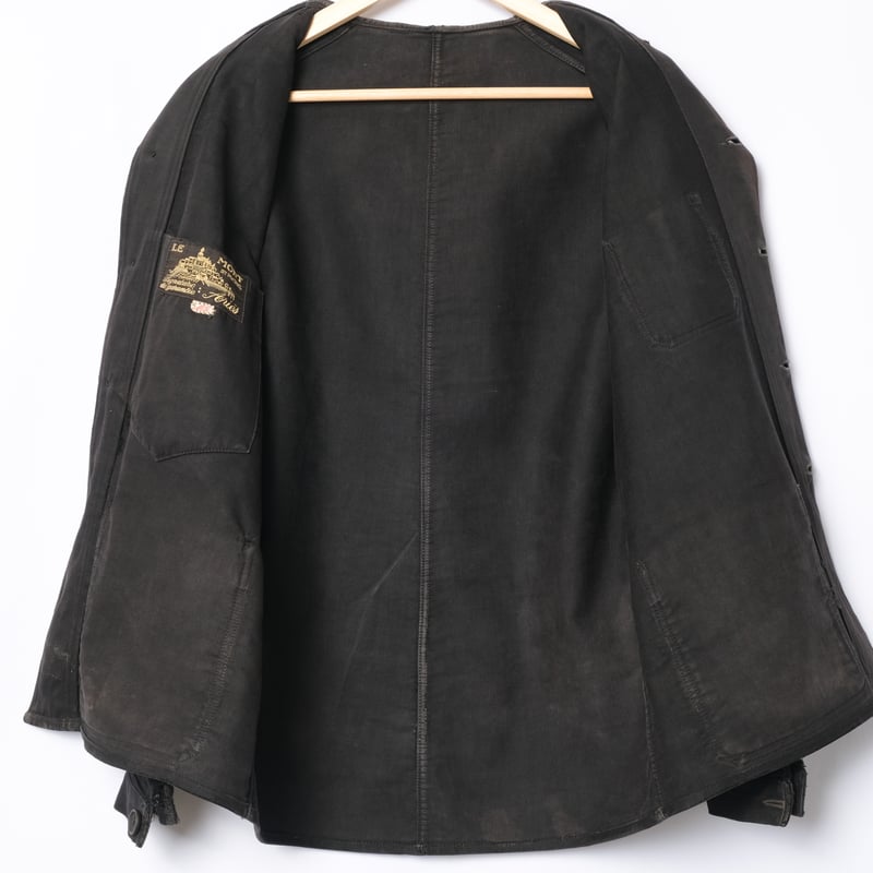 30-40s France Vintage Le Mont St Michel Black M 30-40s France Vintage Le Mont St Michel Black M