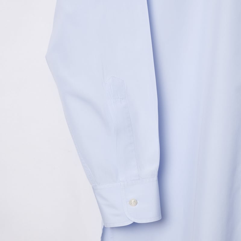 00s- Charvet Cotton shirt Blue（Made in France）