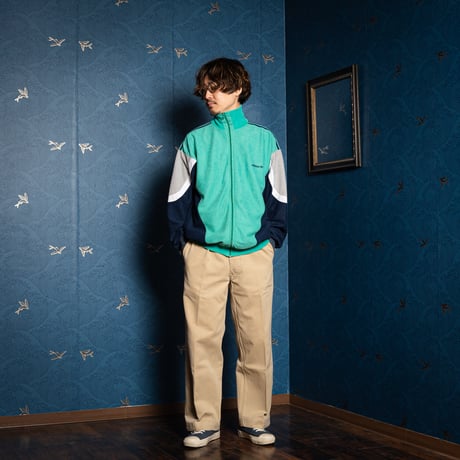 80s Vintage adidas Ventex Track Jacket Green (Made in France)  186
