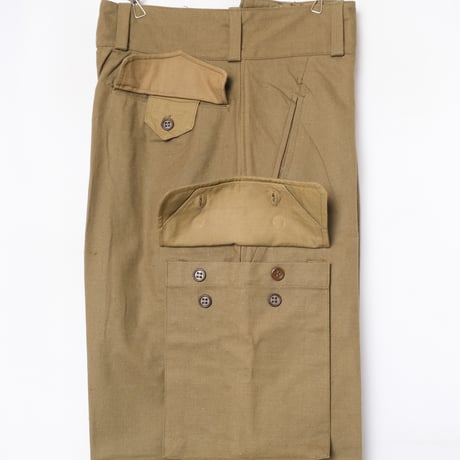 French Army M47 Trousers Early 比翼 Size 33 Dead Stock 1