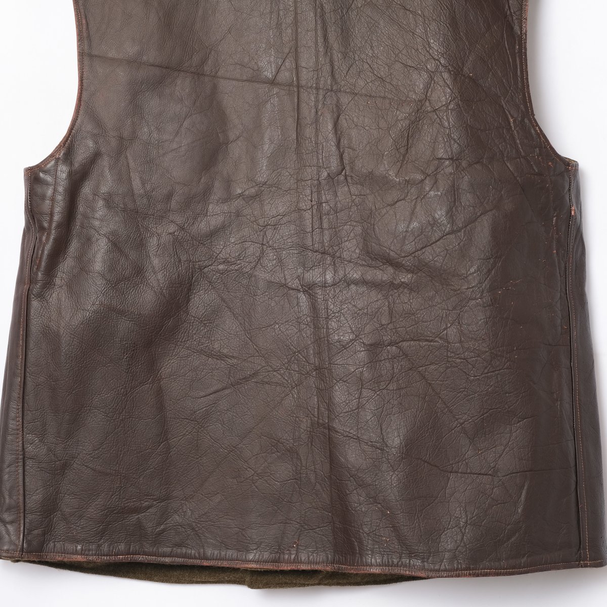 50s Dutch Army Leather Vest Size 2 | Ugla パンと古着と本 50s Dutch Army Leather Vest Size 2 | Ugla パンと古着と本