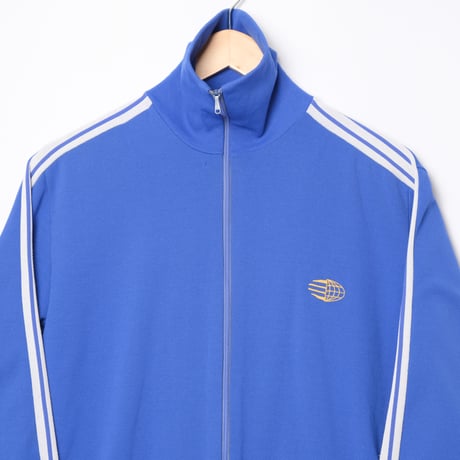 60s Vintage adidas Ventex Track Jacket Late World Mark Blue (Made in France)