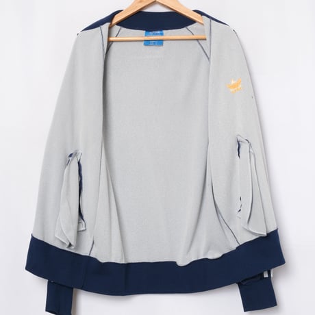 70-80s Vintage adidas VENTEX ATP Navy Track Jacket(Made in France) Small