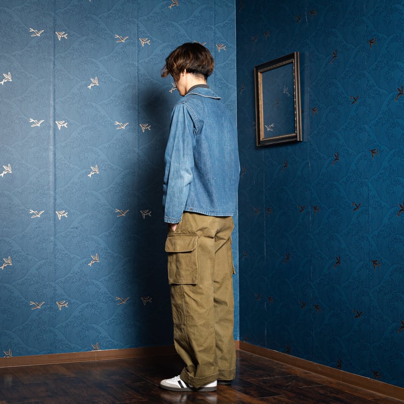 French Army M47 Trousers Early 比翼 Metal Button