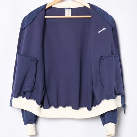 80s Vintage adidas Track Jacket Navy × Ivory (Made in West Germany)