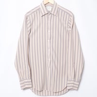 70s Turnbull&Asser Striped Silk Shirt（Made in England）