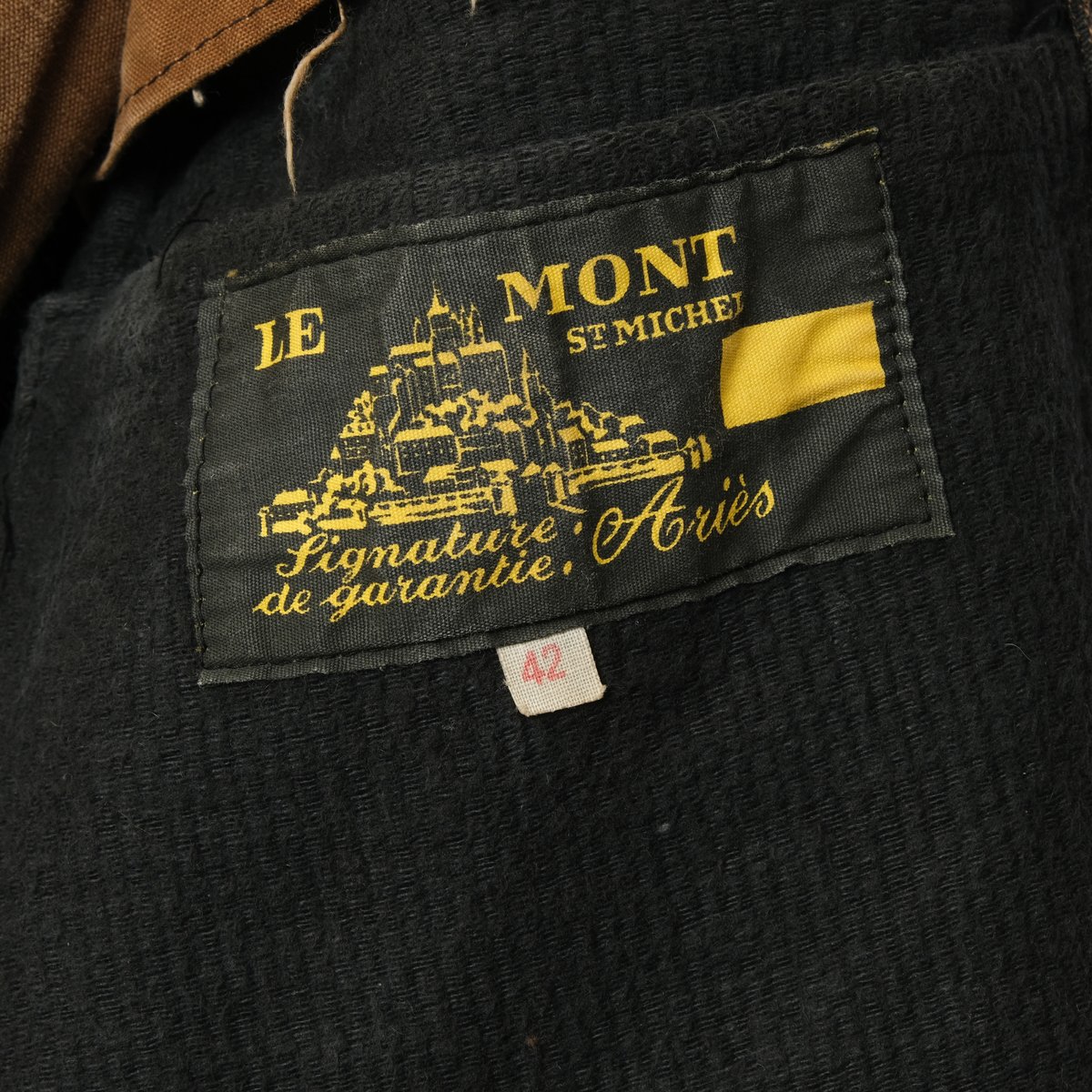 40-50s French Vintage Le Mont Saint Michel Cott 40-50s French Vintage Le Mont Saint Michel Cott