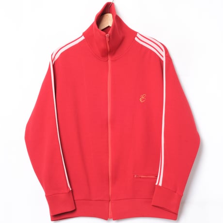 60s Vintage adidas Ventex Track Jacket ELAST Red (Made in France)