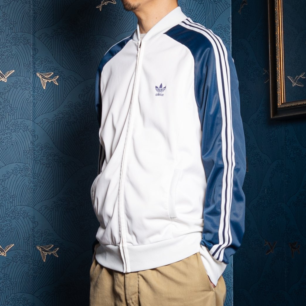 70-80s Vintage adidas ATP Track Jacket White × 70-80s Vintage adidas ATP Track Jacket White ×