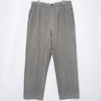 40-50s  France Vintage Cotton Pique Trousers 1
