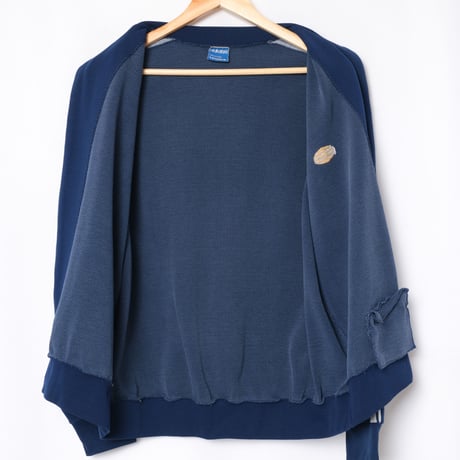 60s Vintage adidas Track Jacket World Mark Late Navy (Made in France)