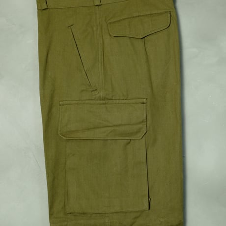 French Army M47 Trousers 移行期 Dead stock Size 43 Metal Button