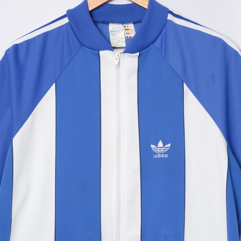 70-80s Vintage adidas Ventex Blue × White Short