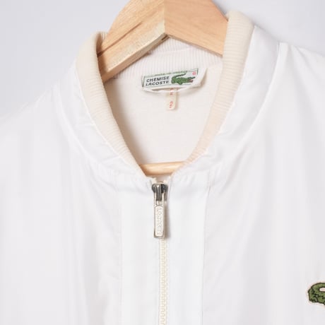 70-80s LACOSTE Blouson White（Made in France）