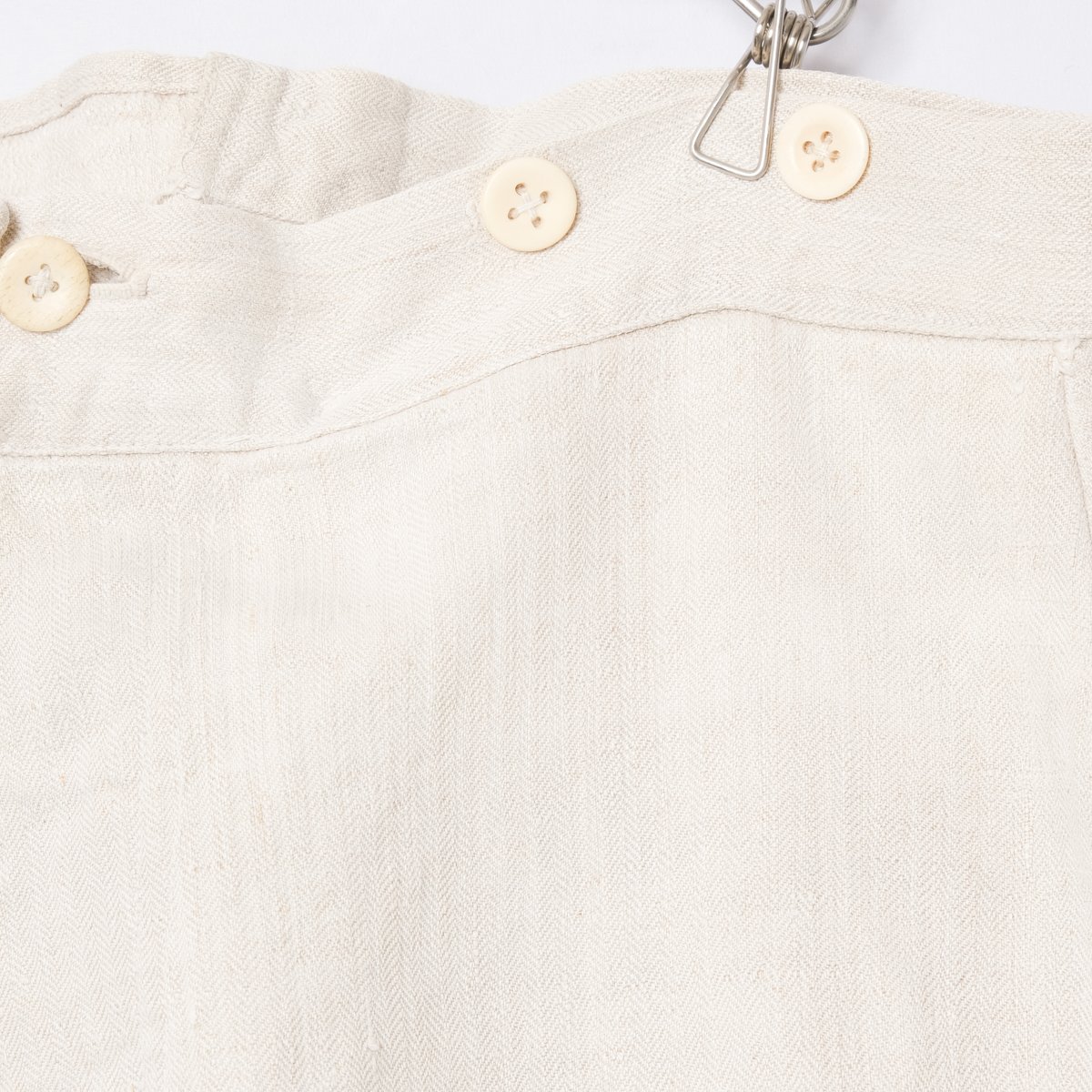 30s French Army Linen Linen Bourgeron Trousers