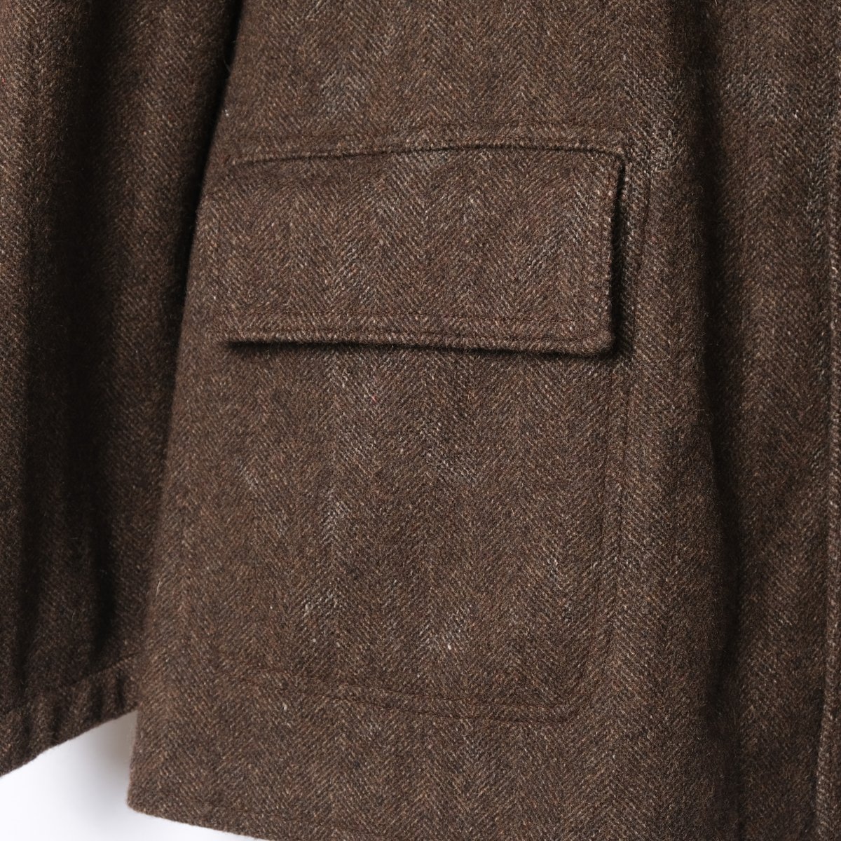 50-60s France Vintage Pascal Brown Wool Farmers