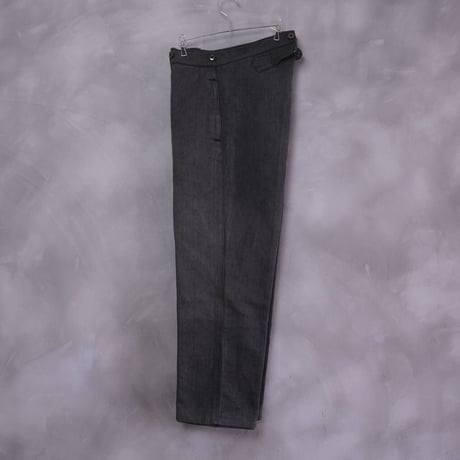 40-50s Le Mont Saint Michel Cotton Pique Trousers
