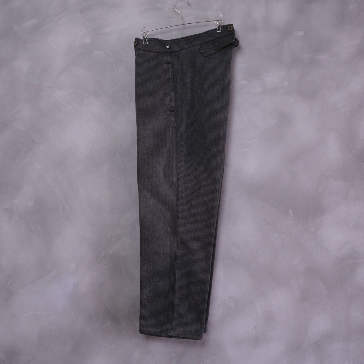 40-50s Le Mont Saint Michel Cotton Pique Trouse 40-50s Le Mont Saint Michel Cotton Pique Trouse