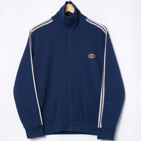 60s Vintage adidas Ventex Track Jacket Late World Mark Navy (Made in France)