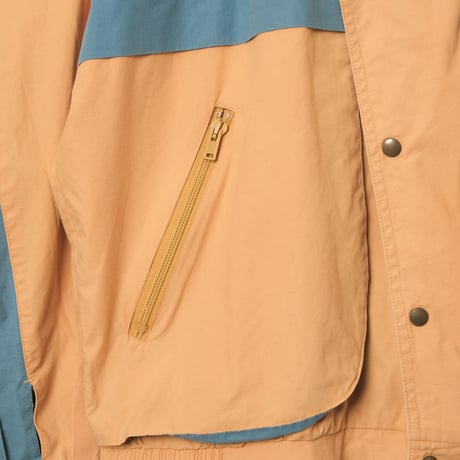 80s Vintage adidas Blouson Mustard × Bluegray（Made in Finland）