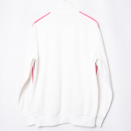 80s Vintage adidas Track Jacket White × Pink (Made in France)