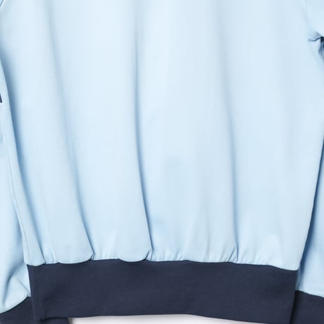 70-80s Vintage adidas Track Jacket Model  First Light Blue × Navy（Made in France）