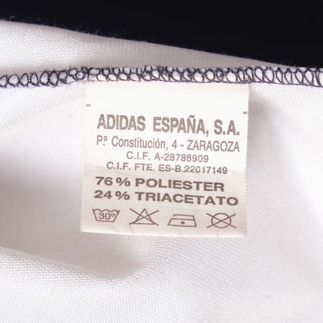 80s Vintage adidas Track Jacket Model Challenger Navy × Red (Made in Spain) 180