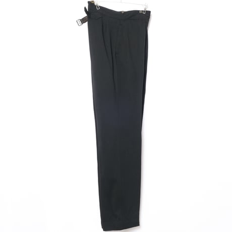 -30s France Antique Belle Jardiniere Wool Trousers 1