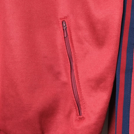 70-80s Vintage adidas Track Jacket Bordeaux × Navy (Made in West Germany)