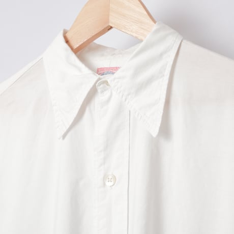 40-50s France Vintage ConChon Quinette AVION Cotton Dress Shirt