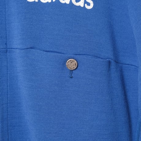 70s Vintage adidas Ventex Knit Jacket Blue (Made in France)
