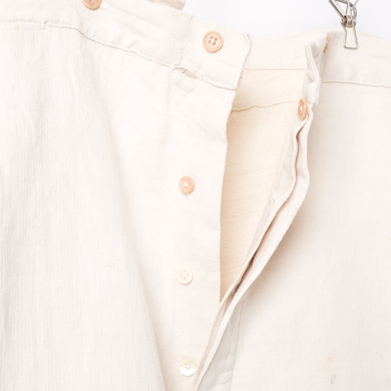 30s French Army Cotton Linen HBT Bourgeron Tr