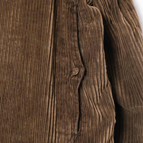 -30s France Vintage A La Maison de Paris Toulouse Corduroy Hunting Jacket
