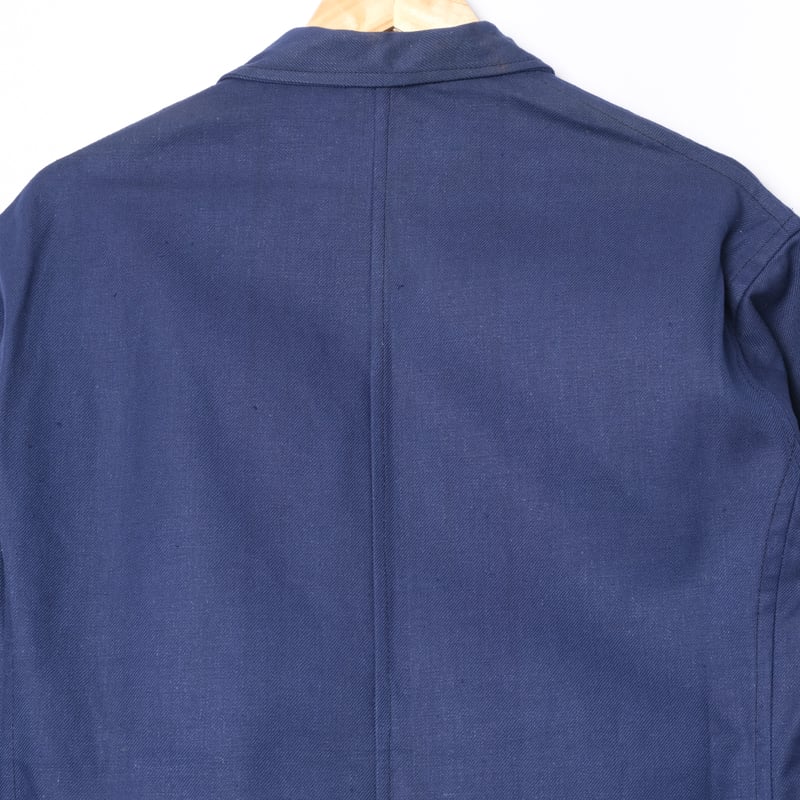 30-40s France Vintage Cotton Twill Work Jacket